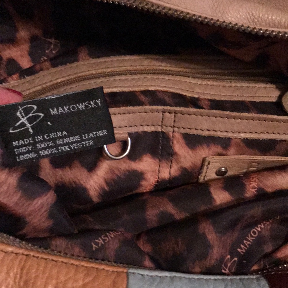 b.makowsky patchwork bag - Picture 4 of 7